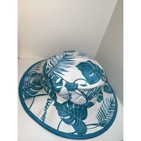 Shoe Shock Headwear Tropical Hawaiian Print Sun Hat Breathable Packable - Picture 1 of 6